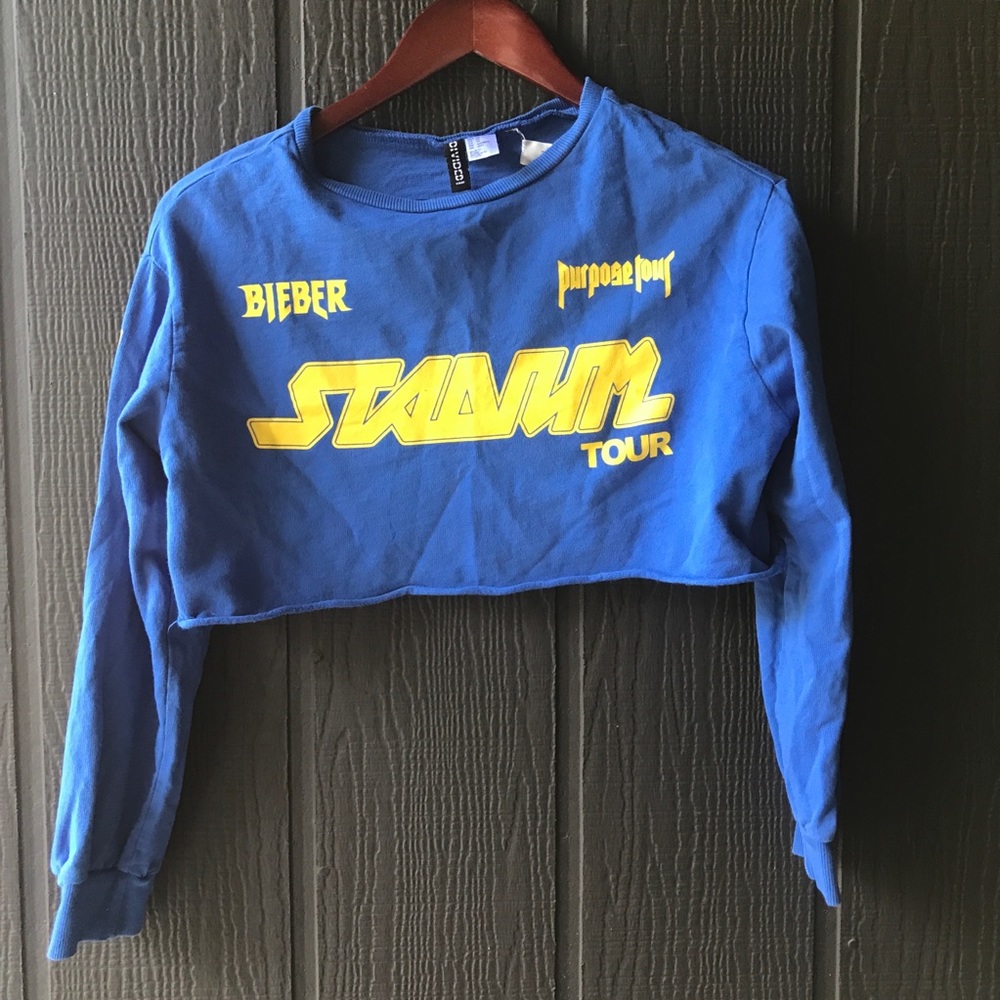 Stadium tour crop top